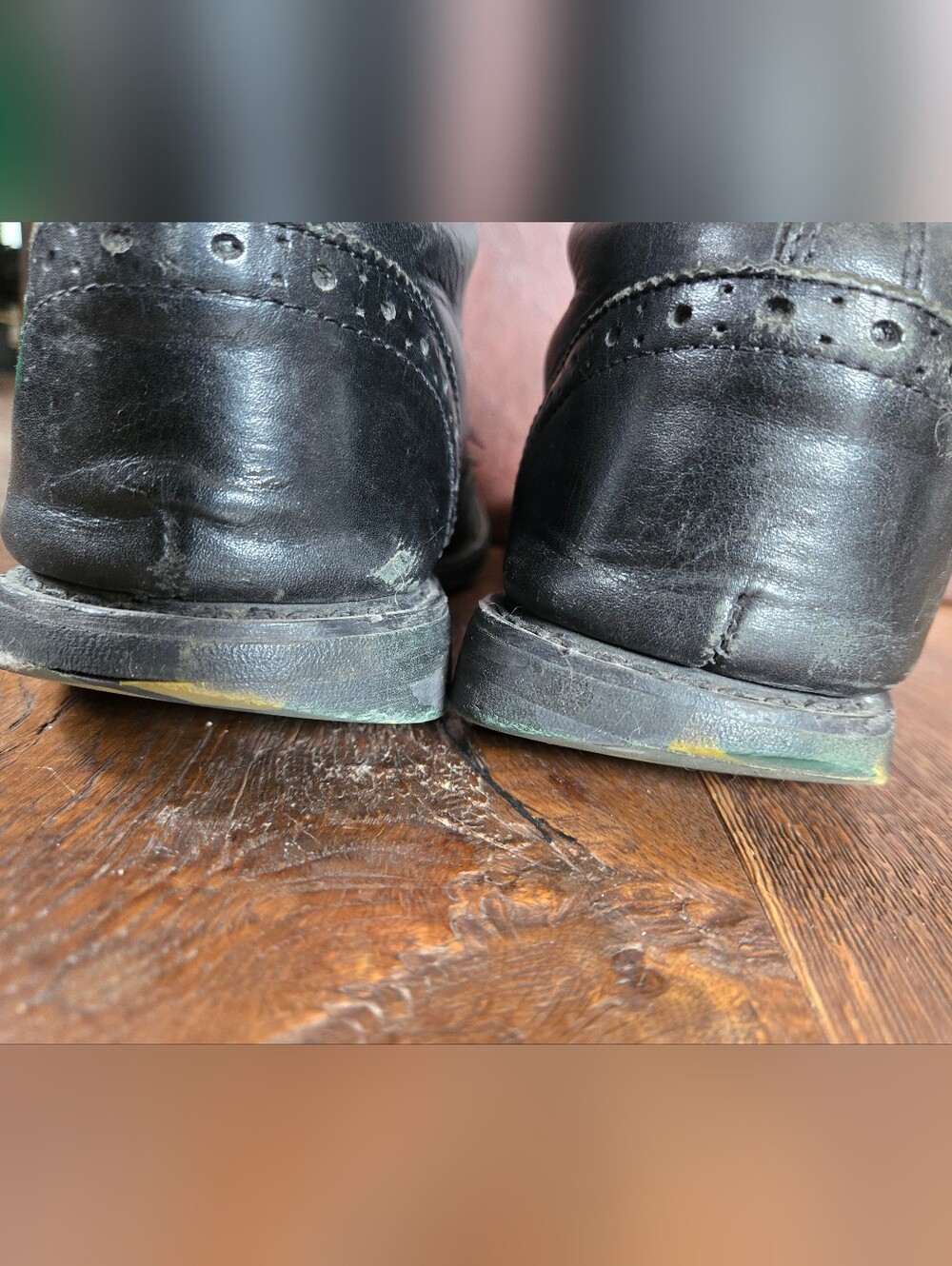 Fluevog Gideon - Black Brogue Boot - Picture 6 of 7